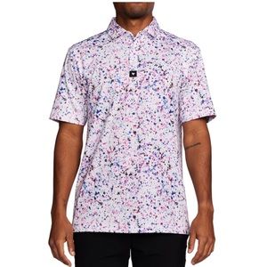 Bad Birdie Paint Splatter 3 Polo